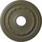Ekena Millwork Federal Ceiling Medallion (Fits Canopies up to 8 1/2"), 15 3/8"OD x 3 5/8"ID x 1"P, Spartan Stone CM15FESSF - alternate 1